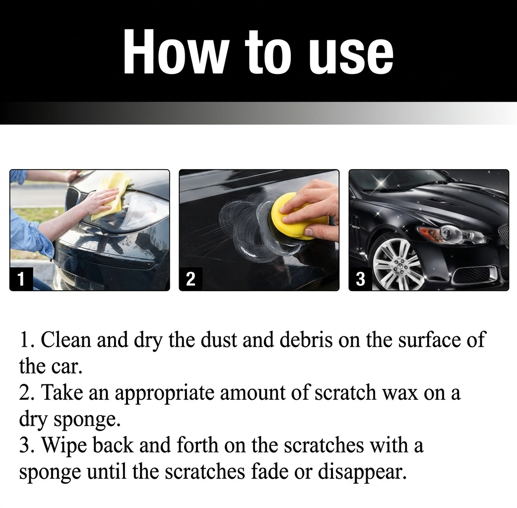 The Car Scratch Removal Wax (Buy 1 Get 1 Free)