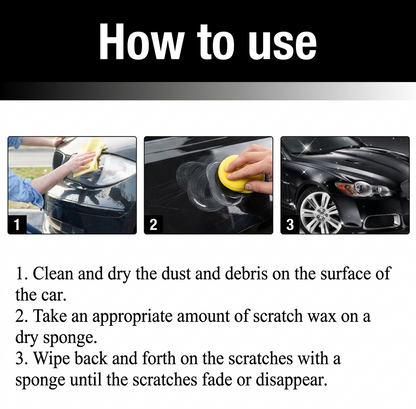 The Car Scratch Removal Wax (Buy 1 Get 1 Free)