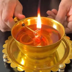 Shree Akhand Jyot Diya & Cover (not for sale)
