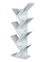 🔥TreeShelf 7™ – Wooden V-Shaped Book Rack
