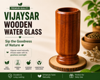Sugar Balance Wooden Water Glass (100% Natural)