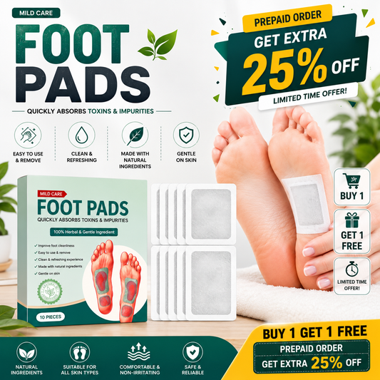 NaturaStep™ Botanical Foot Soothe Pads