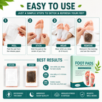 Overnight Herbal Foot Pads | Buy 1 Get 1 Free