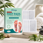 ToxiClean™ Overnight Foot Patches | Herbal Wellness Pads