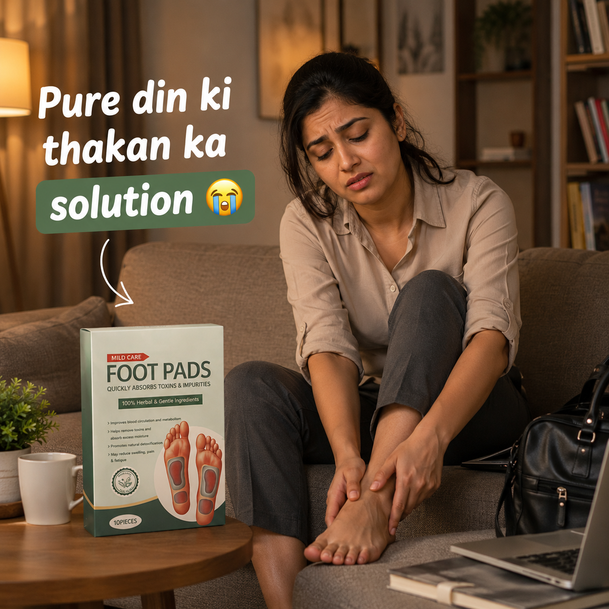 Mild Care Herbal Foot Pads | BUY 1 GET 1 FREE |
