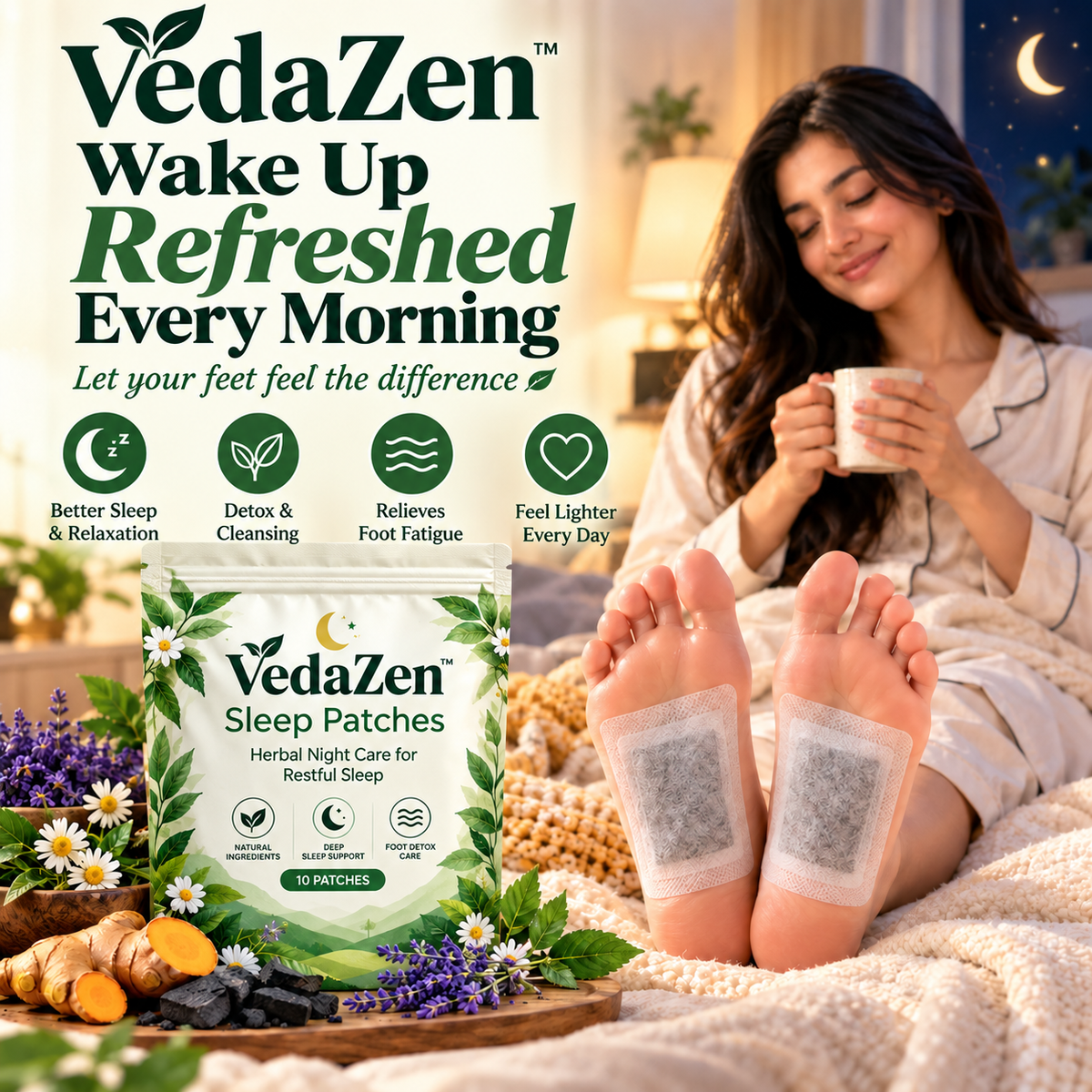 VedaZen™ Sleep Patches | Buy 1 Get 1 Free