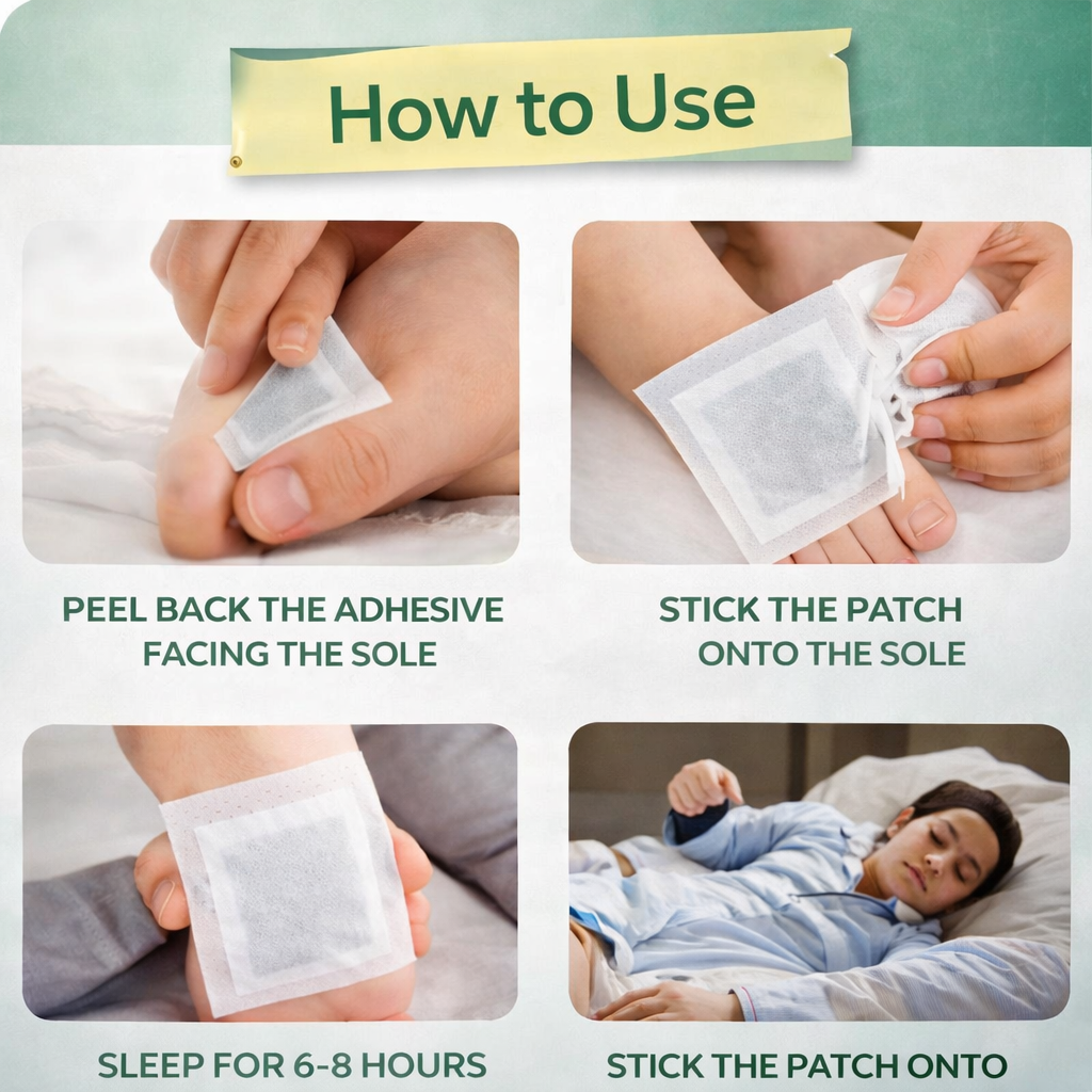 Detox Foot Patches (Pack of 10) BUY 1 GET 1 FREE