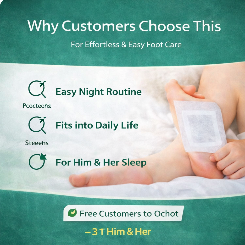 Detox Foot Patches (Pack of 10) BUY 1 GET 1 FREE
