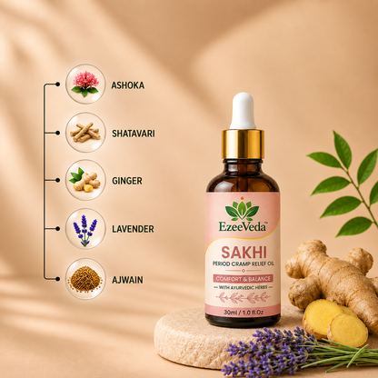 Nabhya Sakhi | Cycle Comfort Abdomen Oil