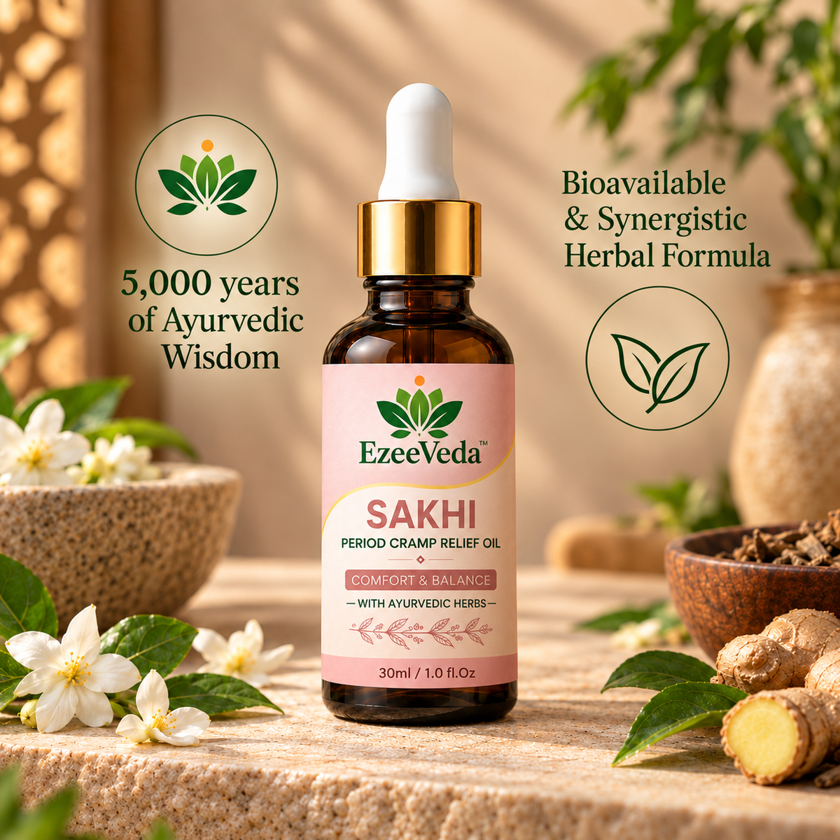 Nabhya Sakhi | Cycle Comfort Abdomen Oil