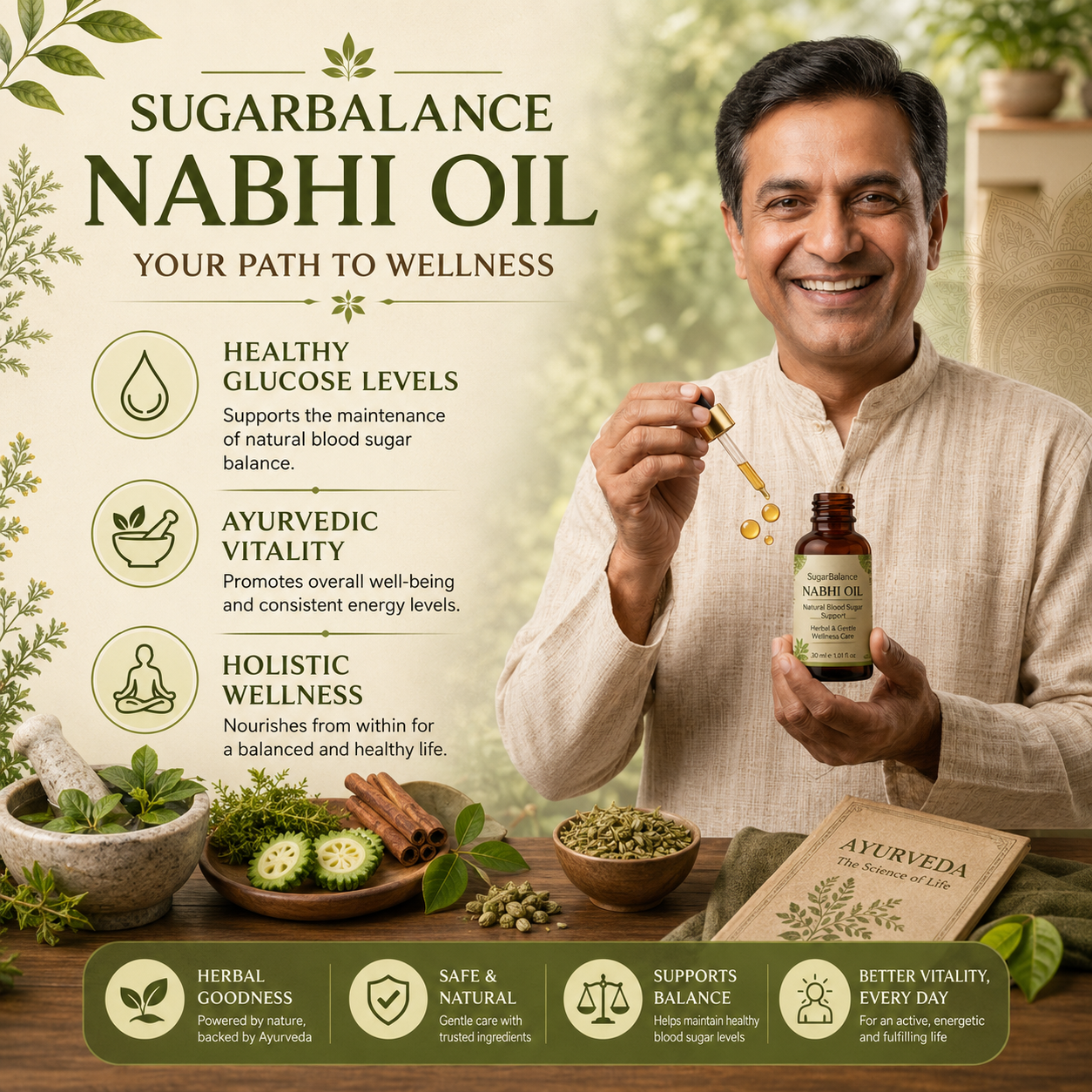 Sugar Balance Nabhi Oil