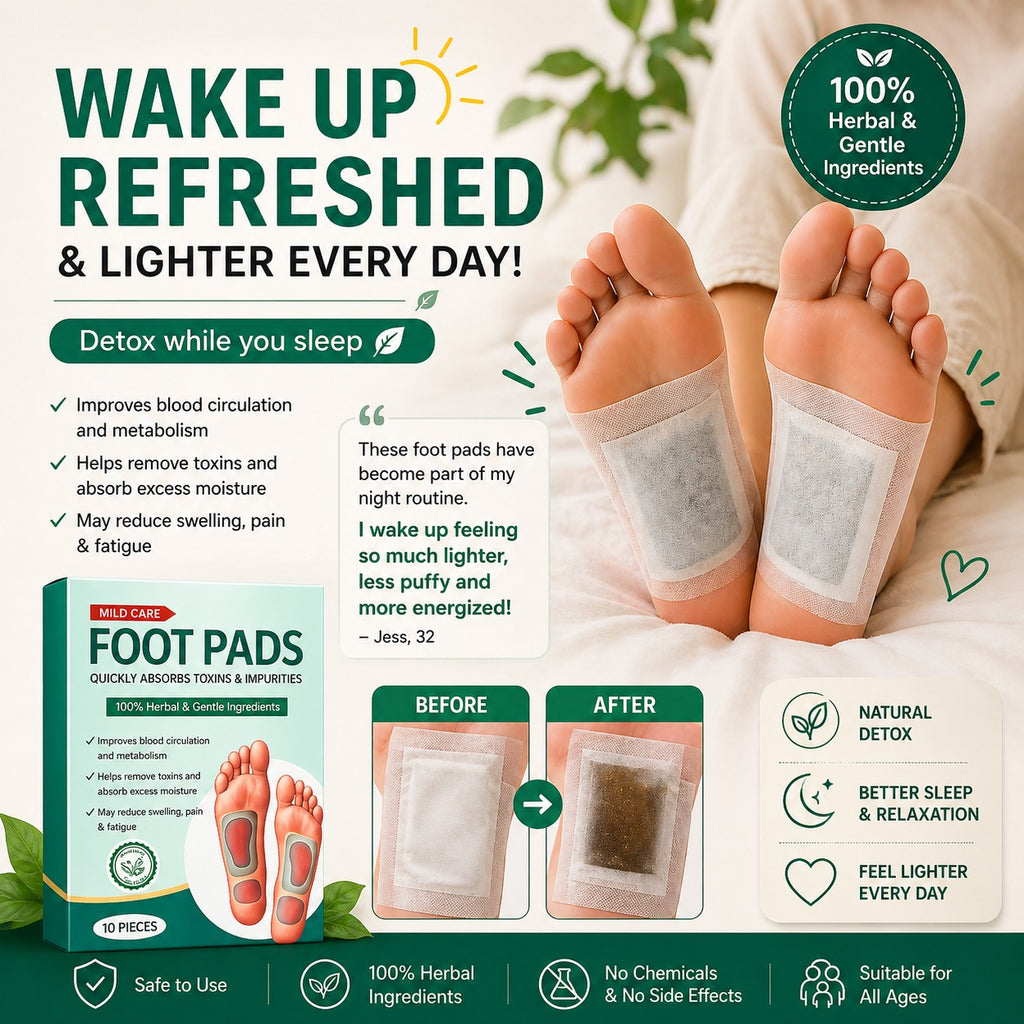 Sleep Detox™ Foot Patches | Overnight Herbal Cleanse