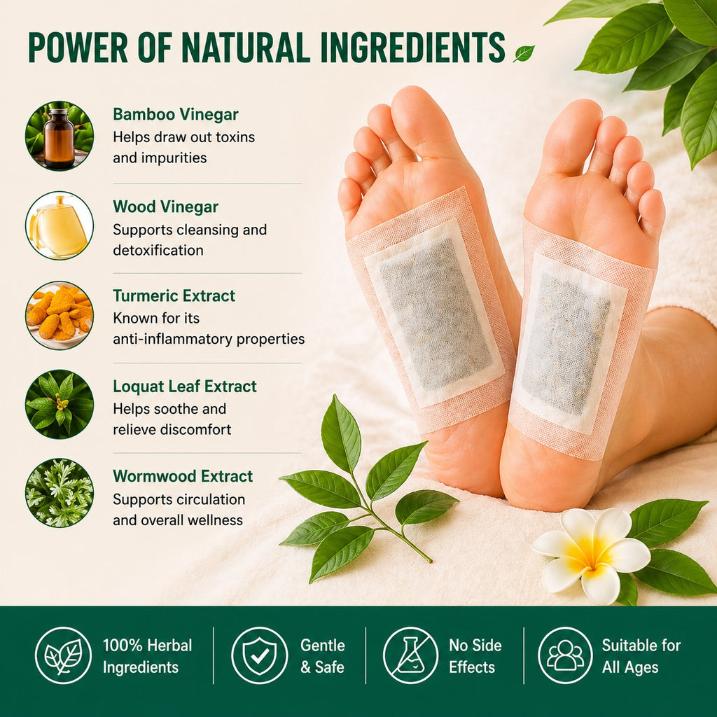 Sleep Detox™ Foot Patches | Overnight Herbal Cleanse