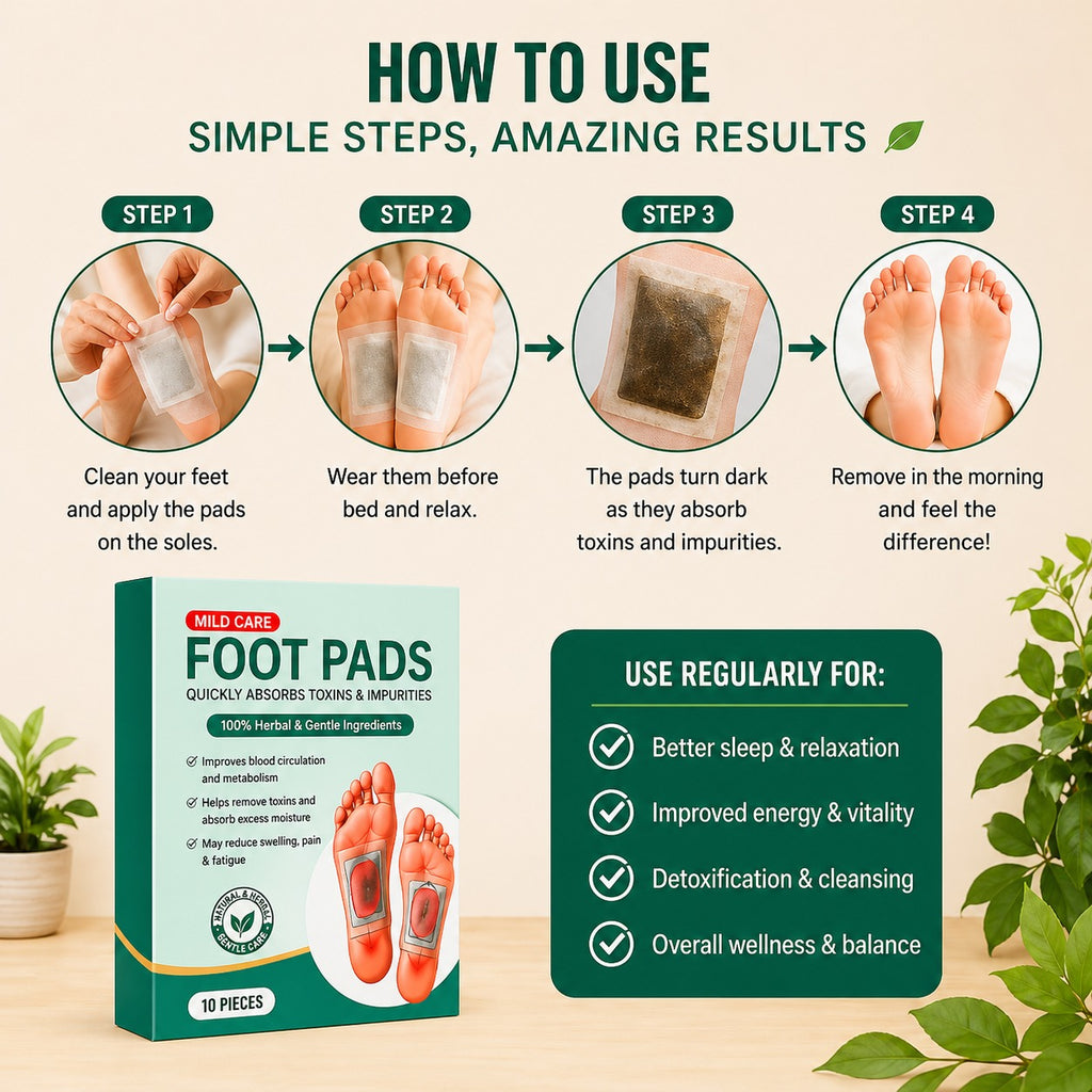 Sleep Detox™ Foot Patches | Overnight Herbal Cleanse