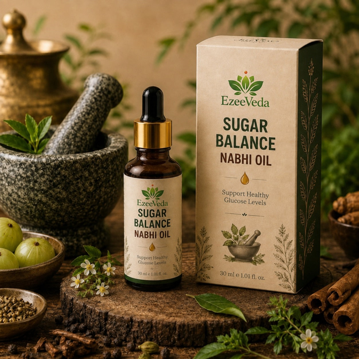 Sugar Balance Nabhi Oil