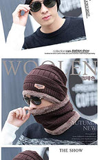 Beanie Cap & Muffler for Men(not for sale)