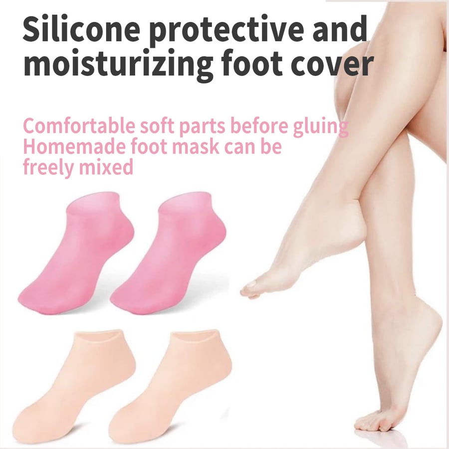 SoftStep™ Silicone Spa Socks | BOGO Offer